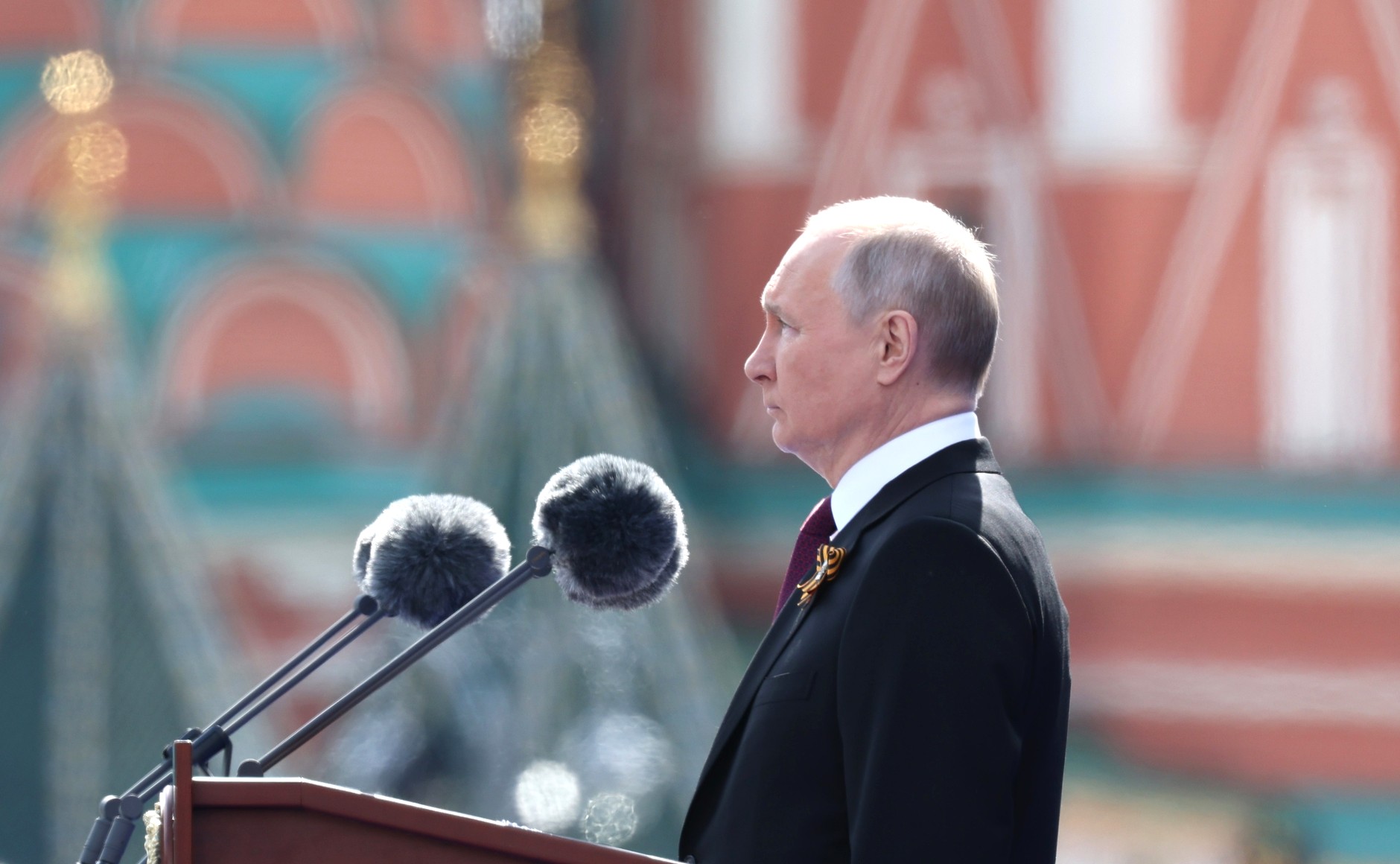 President Putin, Victory Day, Red Square, 9 May 2023.